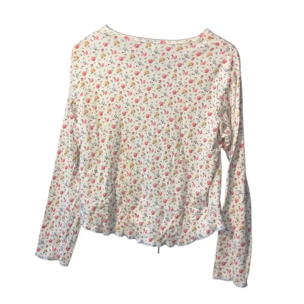 Lauren Ralph floral top